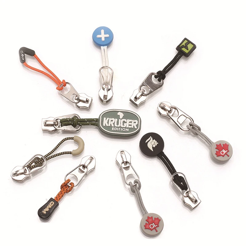Fashion and fancy bag zipper puller for all kinds of bag and backpack