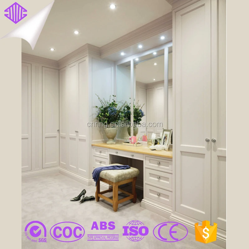 2018 latest bedroom wardrobe dressing table designs