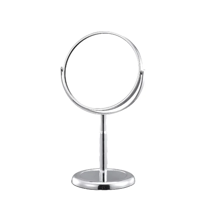 Round Double-Sided Swivel Head Makeup Decorative Stand Mirror
