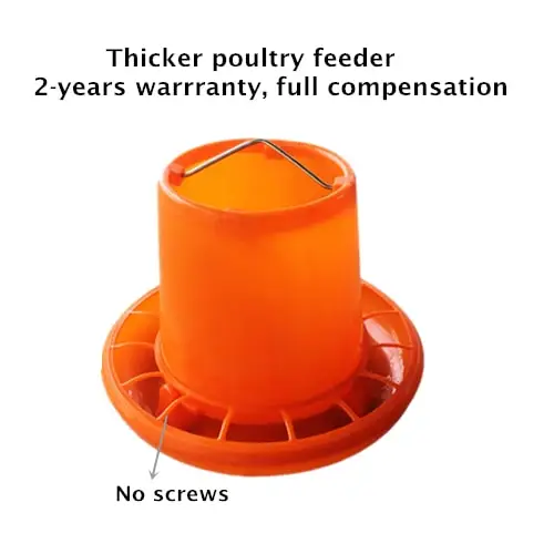 6kg poultry equipment chicken feeder poultry feeders and drinkers chicken feeders for chickens