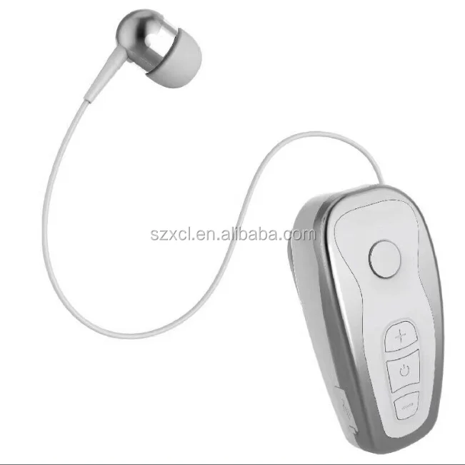 Q7 Lavalier Business Headphone Clip Wireless Earphones Collar Earbuds Sport Headset With High Quality