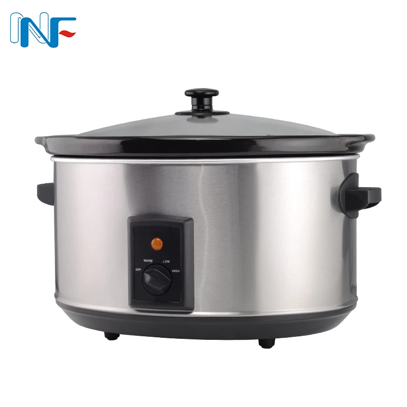 2021 Highest Rated 8 QT Best Slow Cooker for Large Family Programmable Top Ten Ceramic Insert