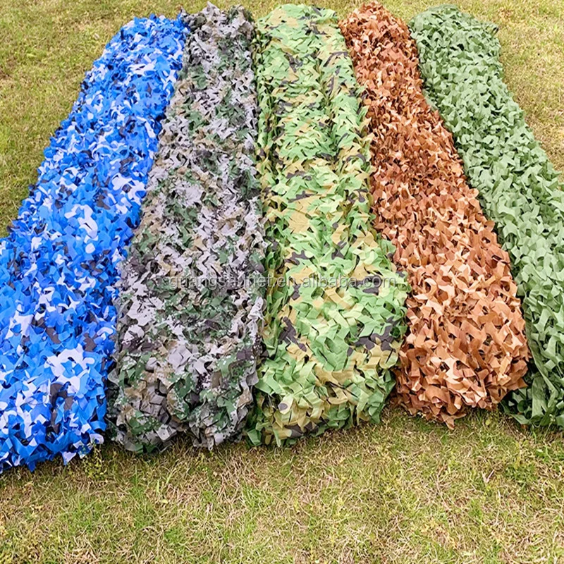 Shade Green Bulk Garden Fabric Camo net Thermal Multispectral Camouflage Net