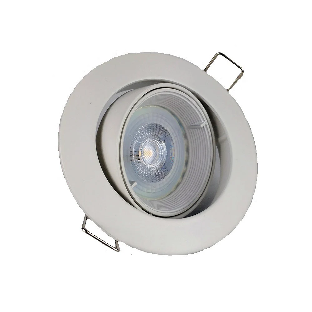 
Round Front change Bulb Easy installation MR16 GU10 Downlight Holder 