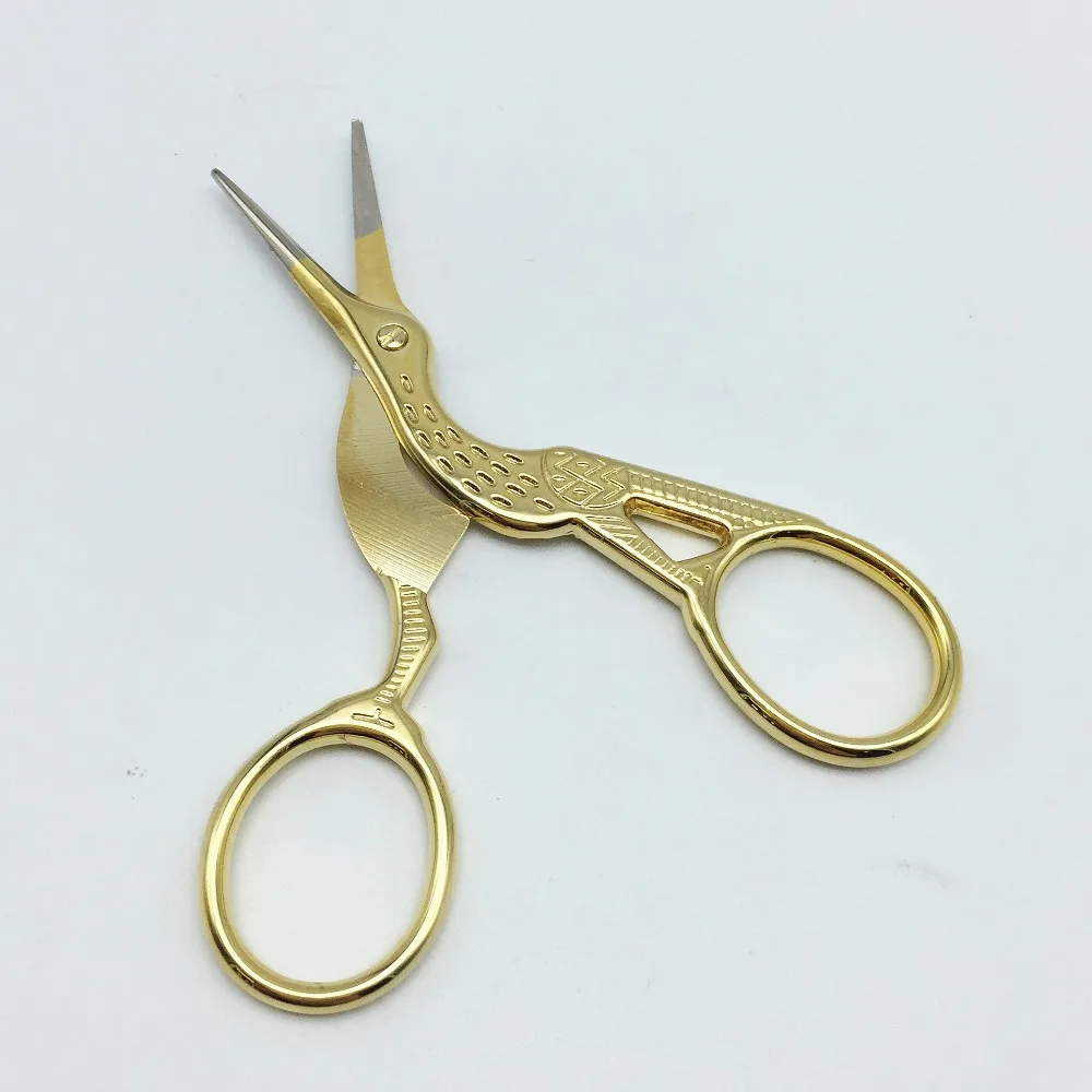 Makeup Tools False Eyelash Individuality Gold Bird Eyelash Scissors