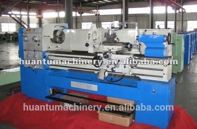 
High precision metal turning lathe machine 