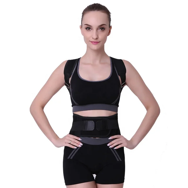 Magnetic Adjustable Comfortable Waistcoat Posture Corrector brace For Improvement