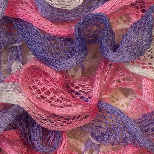 Сетчатая ажурная пряжа, крупная пряжа для ручного вязания