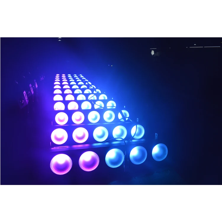 Светодиодная матричная панель 5x30 Вт RGB 3in1COB со сценическим эффектом освещение для дискотеки свадебное оборудование