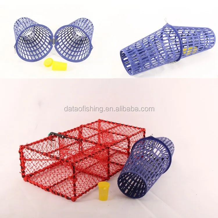 Plastic fish net trap, floating cage for fish