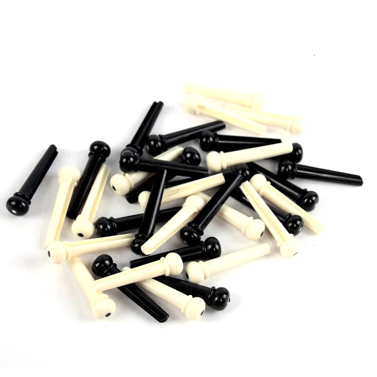 Cheap Acoustic Guitar&Ukulele Bridge String ABS Plastic Material Pins