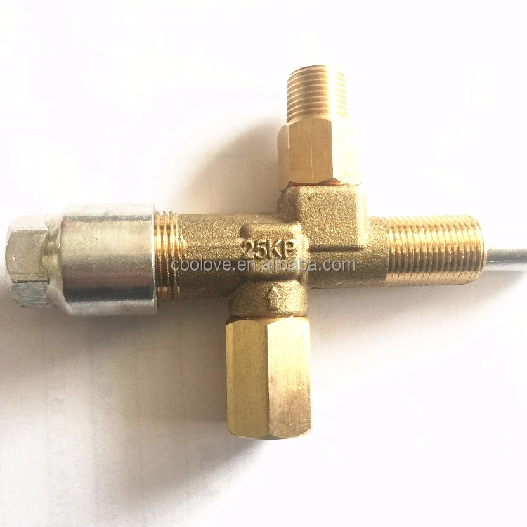 push button brass valve with ce approved