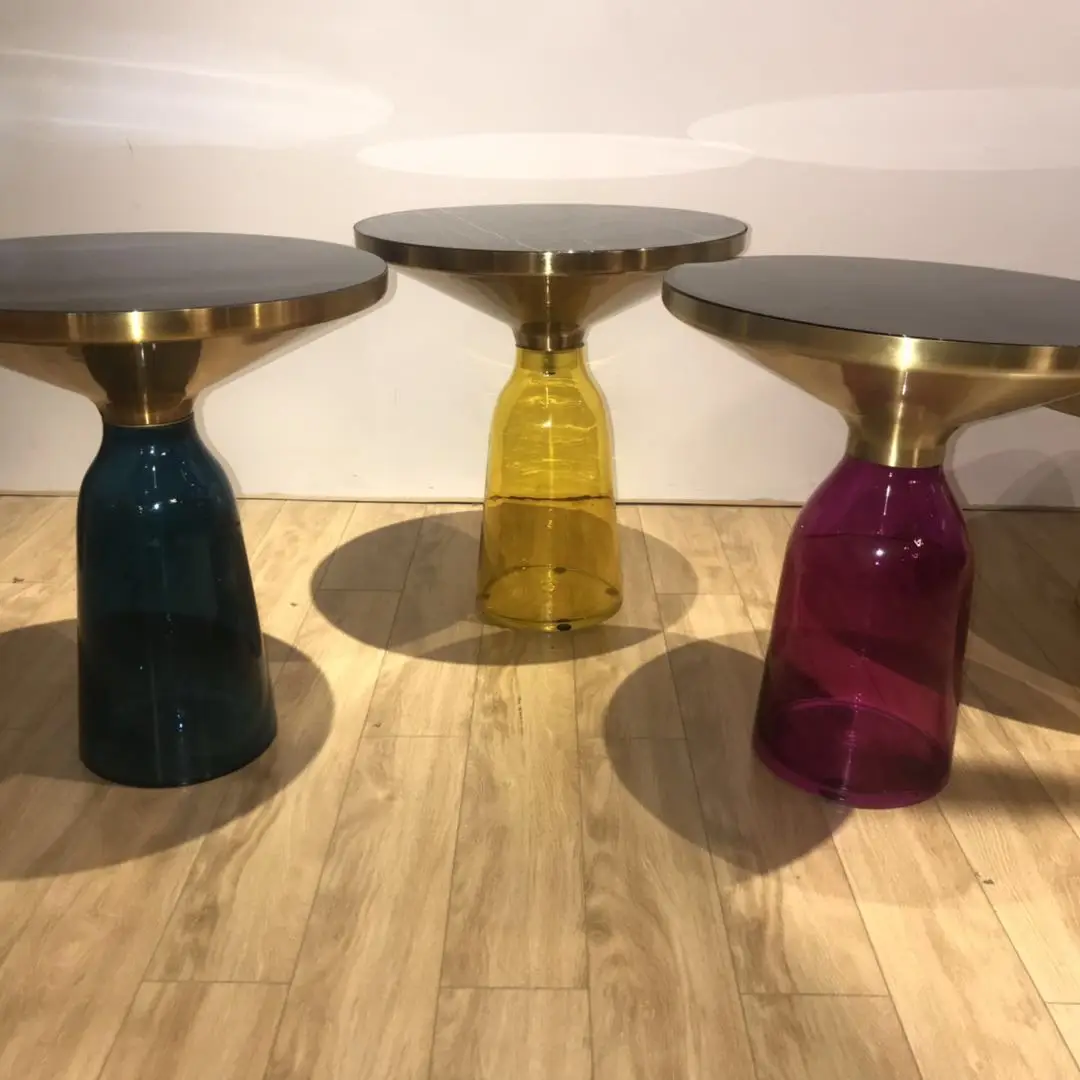 Лидер продаж, оптовая продажа, современный модный стеклянный журнальный столик под заказ высшего качества