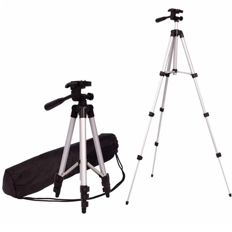 
Good quality 3110 Aluminum alloy camera holder professional tripod monopod stand video mobile phone Selfie stick 