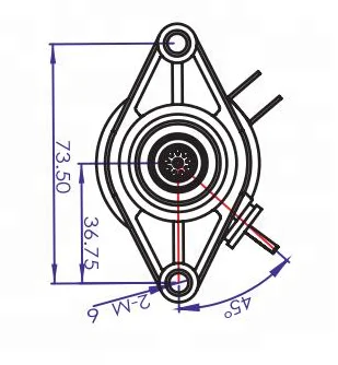 Wholesale motorcycle PULSAR 150 180 starter motor