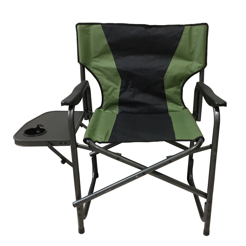 Cheap Folding Plastic Arm Rest Metal Frame Director Chair