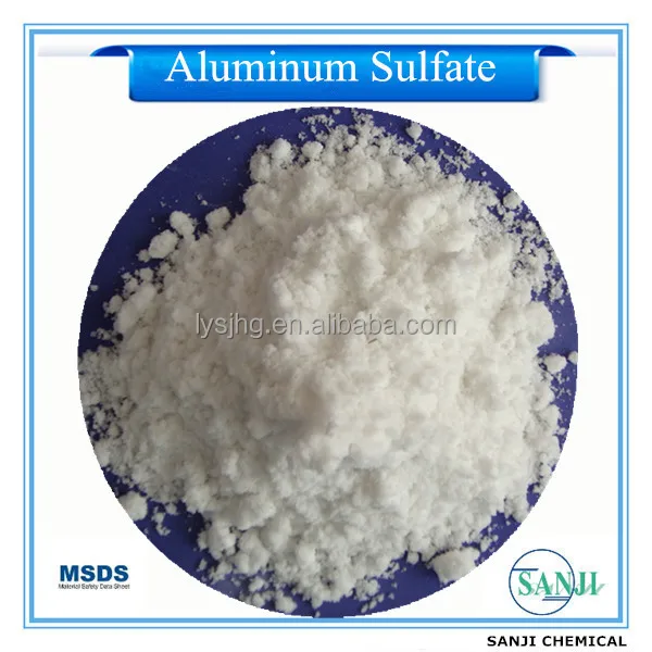 Water Treatment Chemical Aluminum Sulfate CAS NO 10043-01-3 Swimming Pool Cleaning Chemical