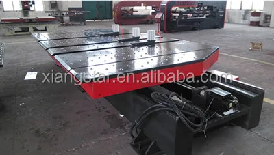 CNC punching machine+2500*1250mm  platform type automatic Feeding Machine CNC machine