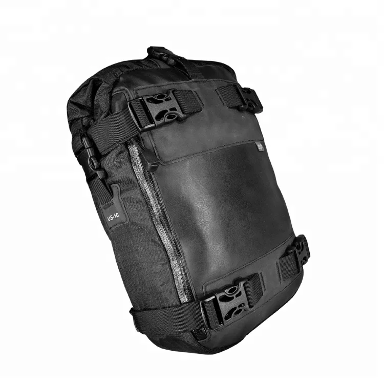 Cheap Wholesale Motorbike Tail Black Waterproof Motorcycle Saddle Bags