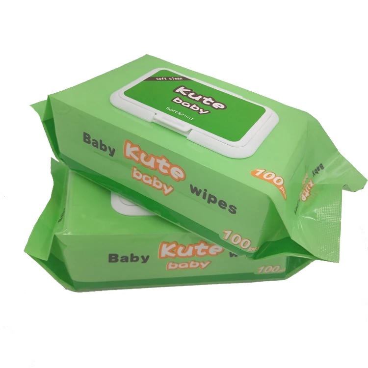 Nature Smell Eco-Friendly Baby Wet Wipes Unscented Scented Lemon Fragrance Options