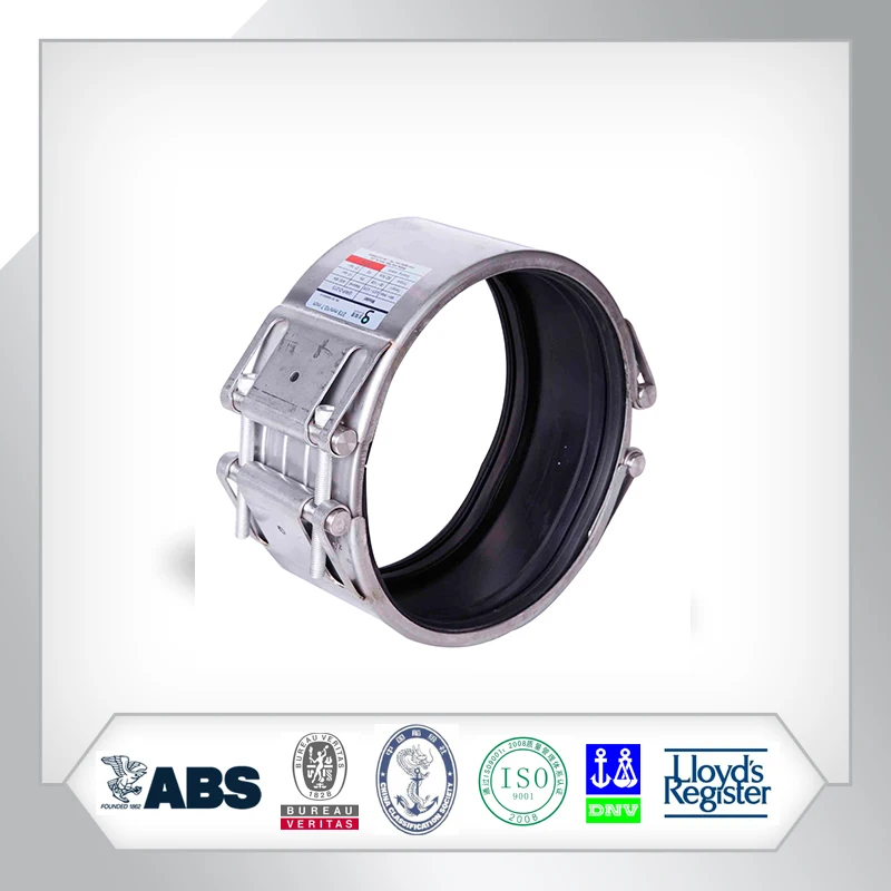 
Pipe Coupling Grip-D double lock clamp with Steel Strip Insert 