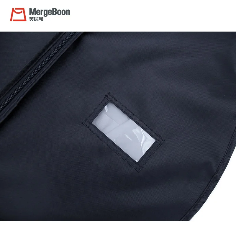 Custom luxury folding coat cover garment suit bag for travel RPET