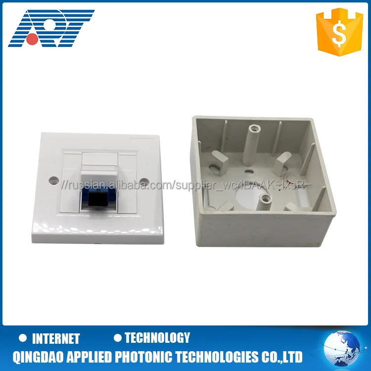 никационные распределительная коробка волоконно-оптический 86 передней панели FTTH с plc