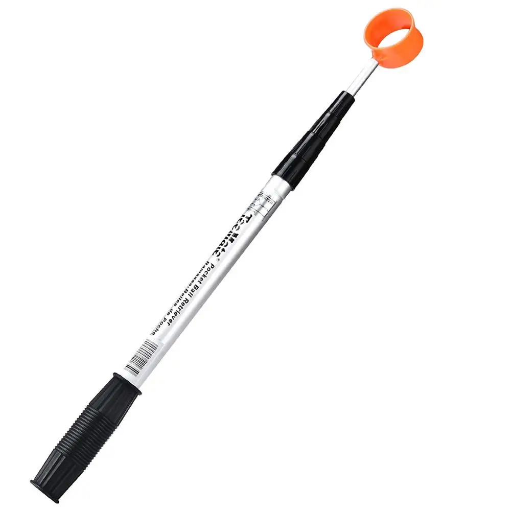 Champkey Golf Ball Retriever with Zip Headcover,Aluminum Alloy Retriever,High Strength Design