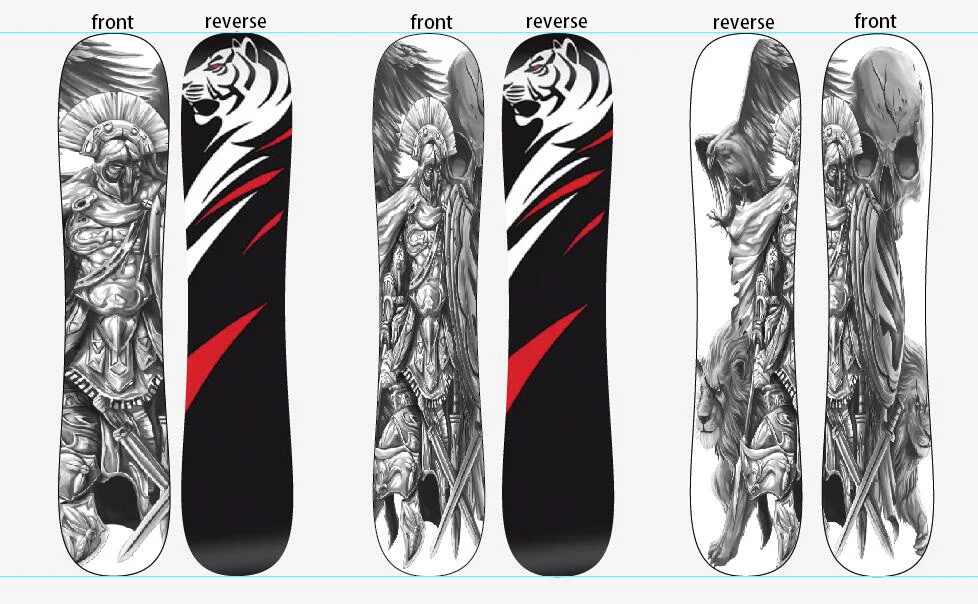 
New Design Cheap Racing Professional Gift Custom Sandwich Snowboard 