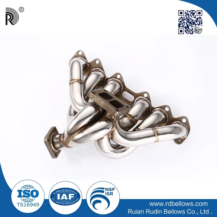 
Promotional stainless steel adjustable high flow turbo starlet exhaust manifold 