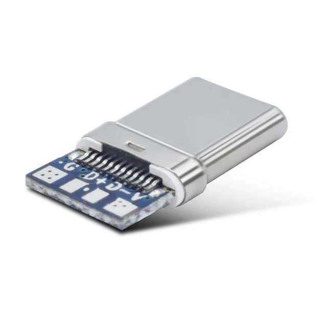 
Factory USB C Connector Male 3.1 Type C Plug Solder for Power Charger 