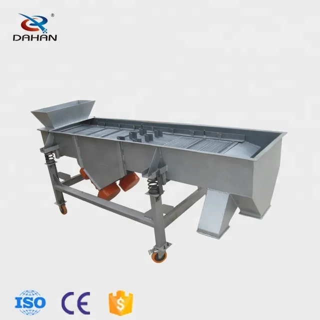 High Capacity Horizontal Linear Vibrating Screen Price for Sand Sieving