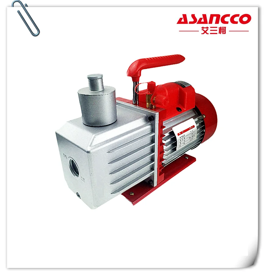 
VP125 Single-Stage 3.5CFM Rotary Vane 5 Pa Vacuum Pump, 1/4HP HVAC Heavy Duty Air Refrigerant Tool, R410a R134 