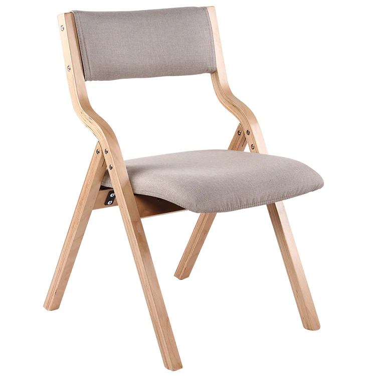 
Japanese Wooden Folding Veranda Visitor Camping Korea Dining Room Bentwood Bent Plywood Foldable Chair 