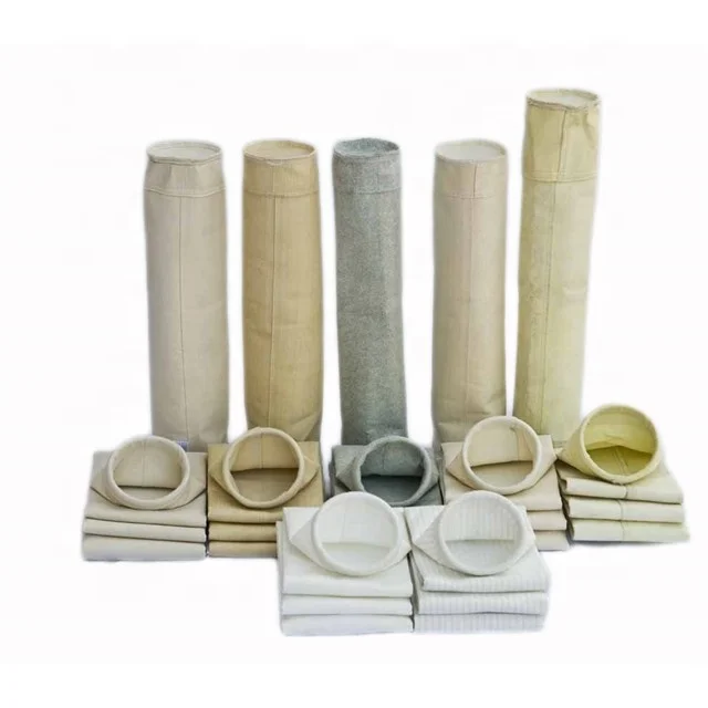 Free Sample Cement Plant Heavy Industry Use Nonwoven Needle Felt Nomex aramid Filter Bag