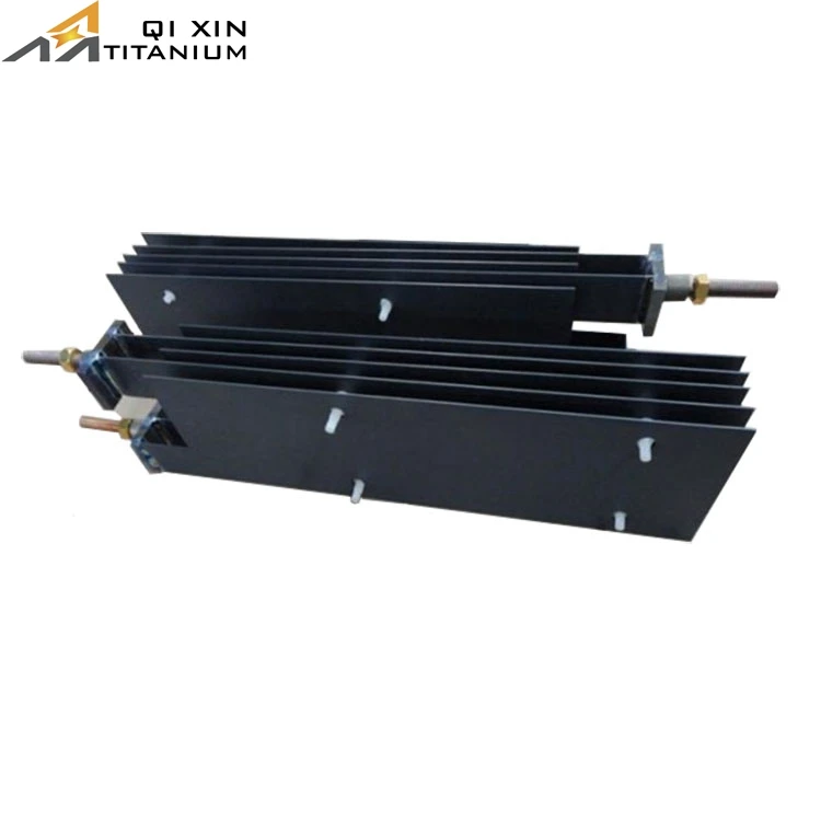 Seawater desalination for boat titanium electrodes electrolysis