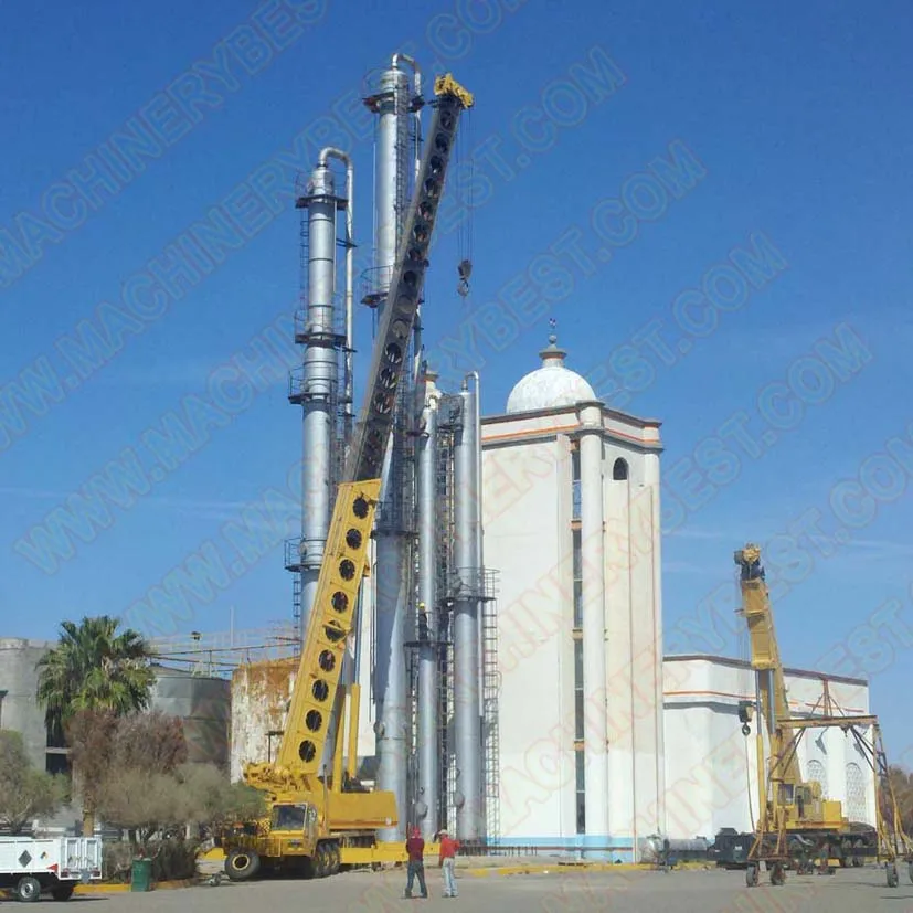  Конвейер по производству этанола этиловый спирт растворитель оборудование для дистилляции проект под ключ