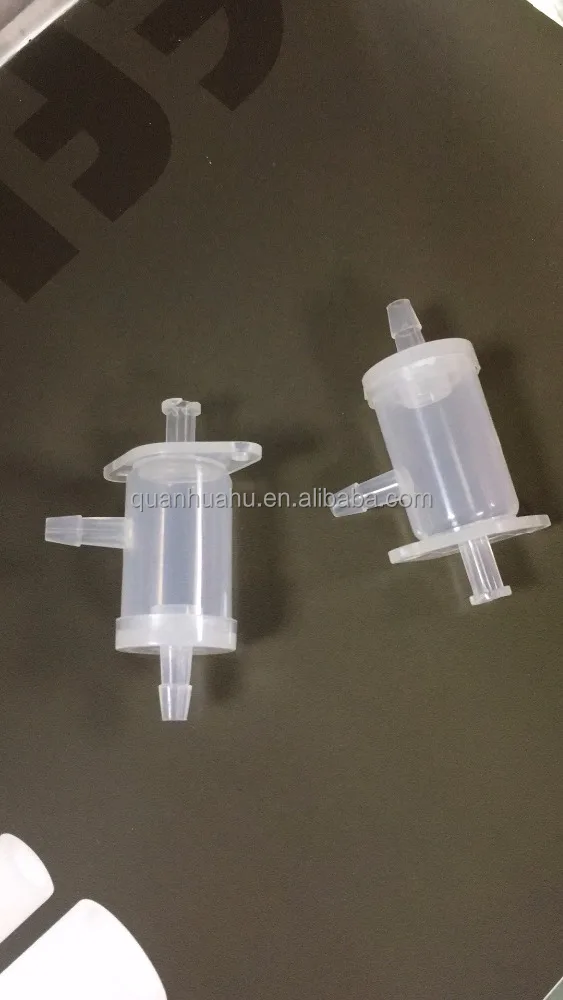 Ink filter, ink pump, tube connector for filtering