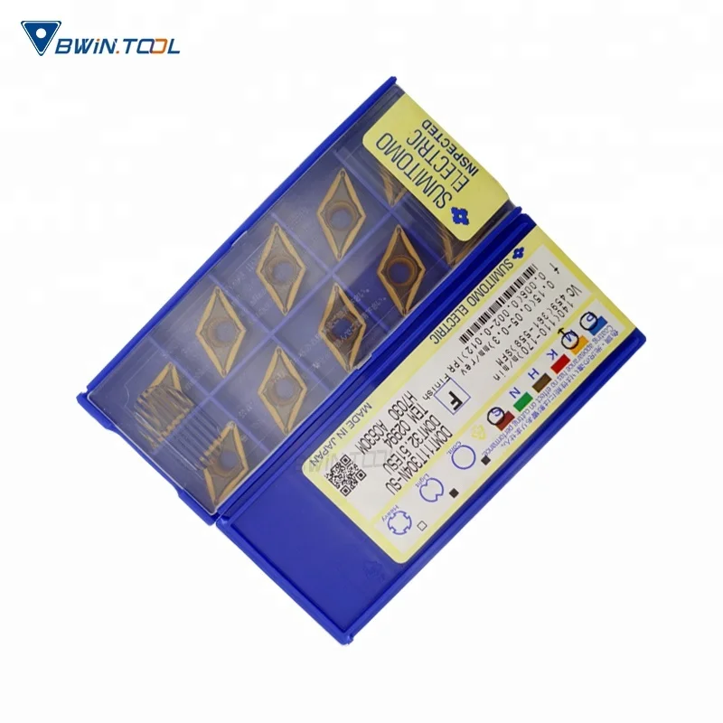 Sumitomos blade DCMT11T304N-SU AC630M tungsten carbide blades cemented carbide turning tool inserts
