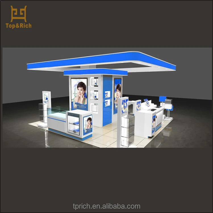 Extraordinary Design Simple Fashion Decoration Cosmetic Kiosk For Wholesale