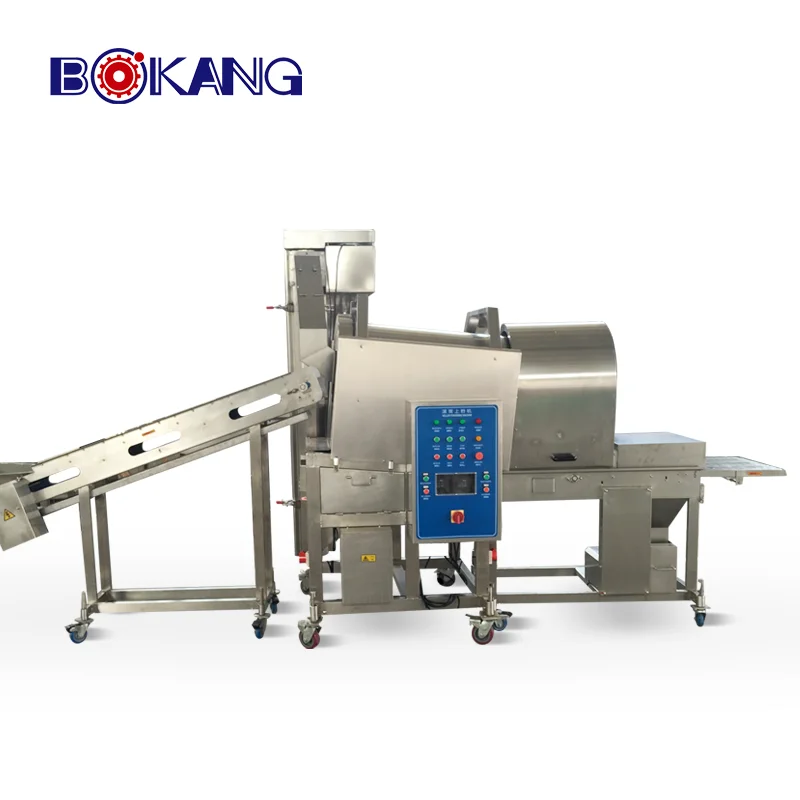 Automatic preduster machine flour duster for food industry