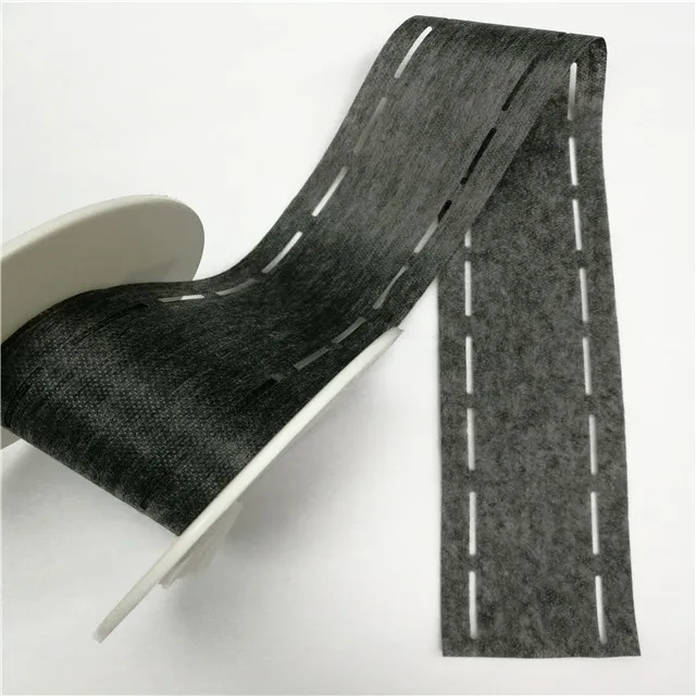 Нетканая плавкая лента для талии, плавкий прокладочный материал для талии