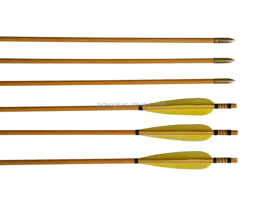 Turkey feather wood arrows archery