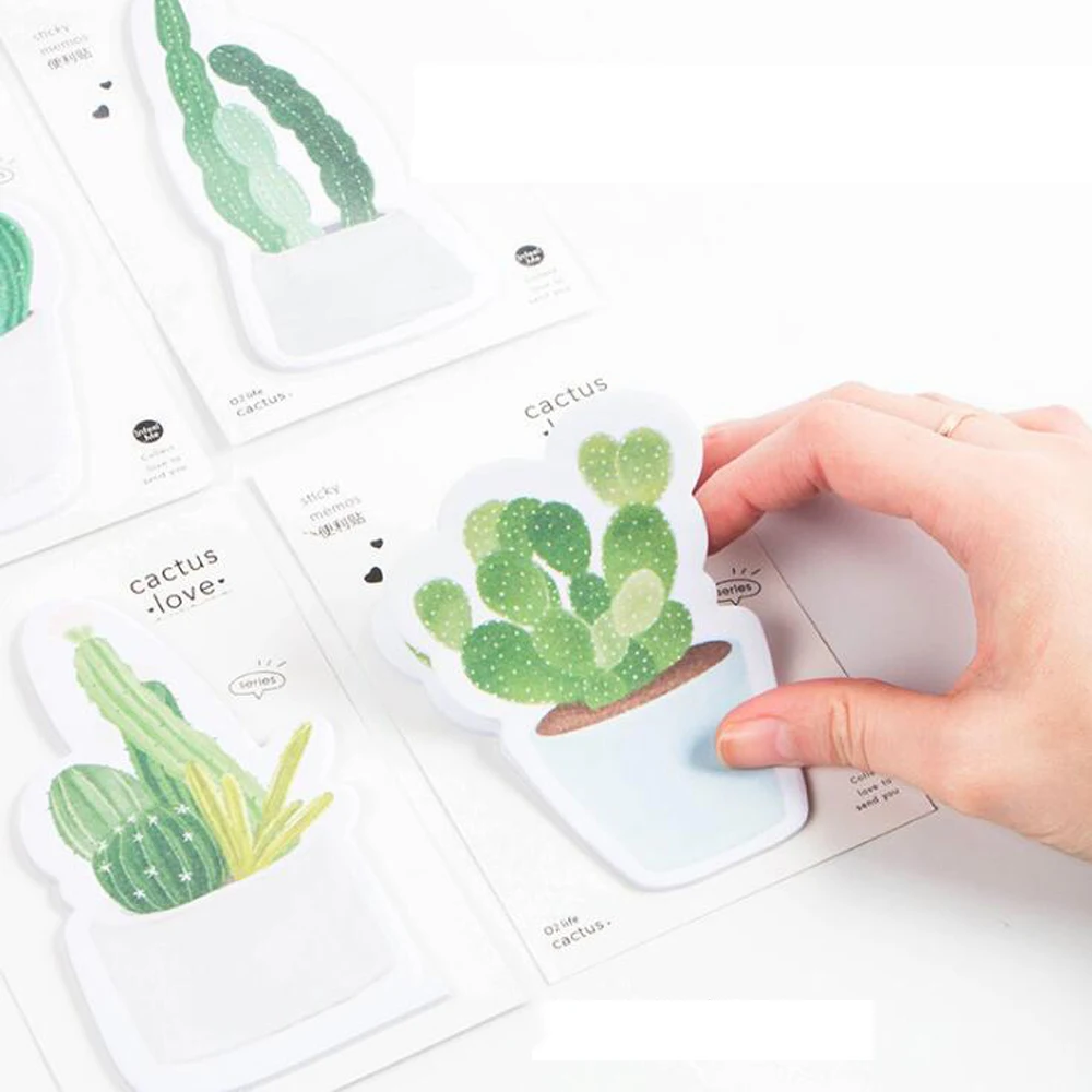 Cute korean kawaii recycling portable mini wall plant stickers