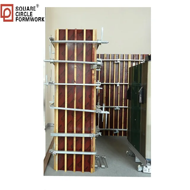 
Wooden& plastic concrete formwork for square column with best price and top quality 