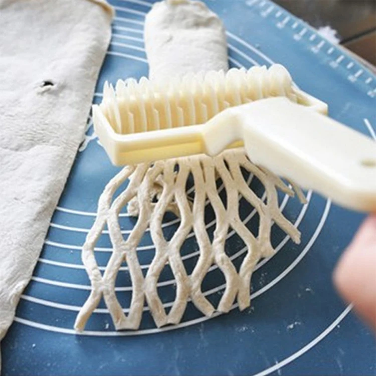 Cutter Dough Roller Knife Lattice Cutter Pasta Tool Plastic Baking Tool Cookie Pie Pizza Pastry Lattice Roller Cutter