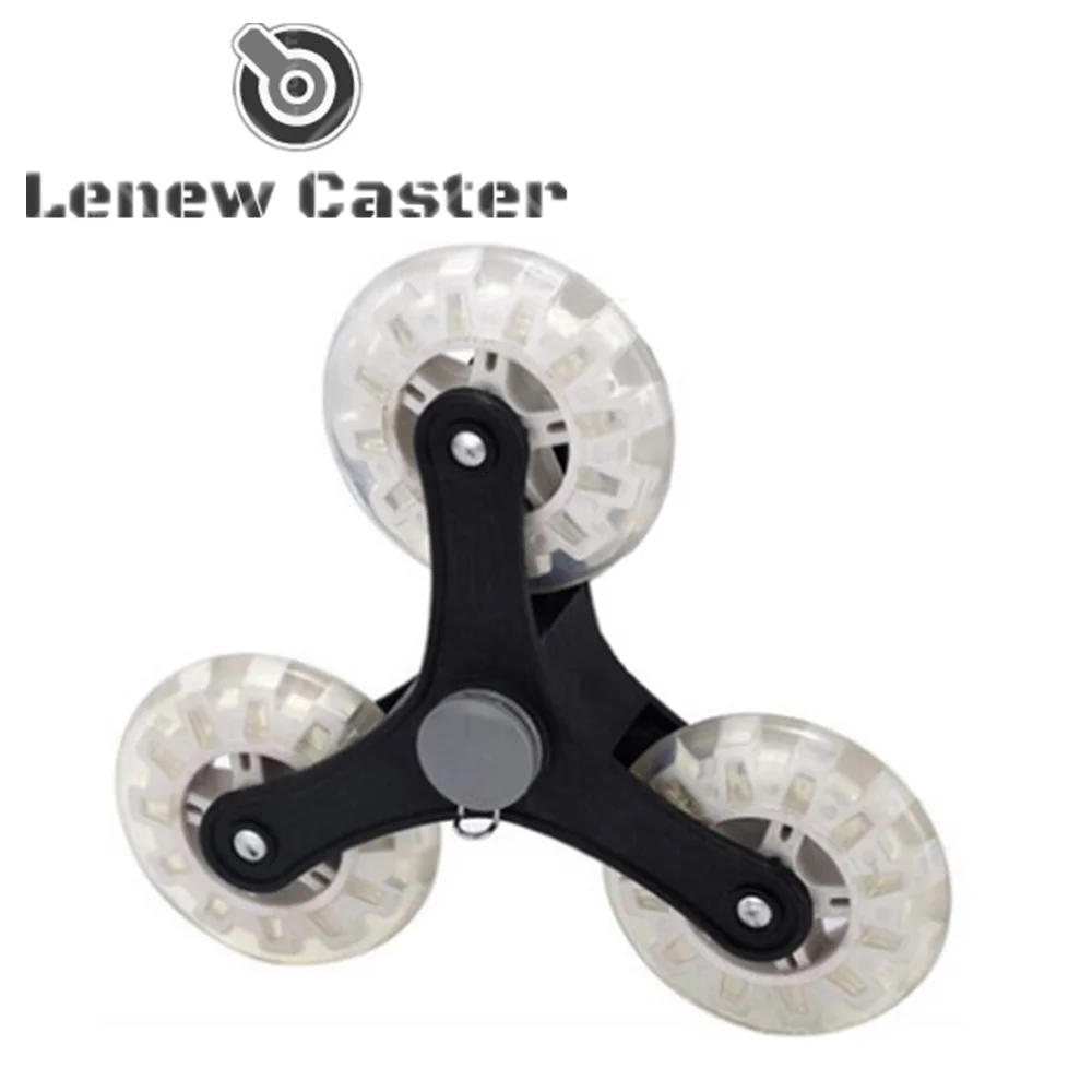 
Caster wheel for stair climber 