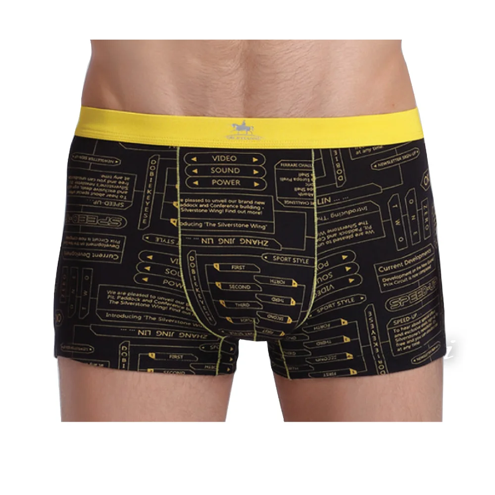 Customized Good quality men funny underwear men boxer male briefs fancy underwear