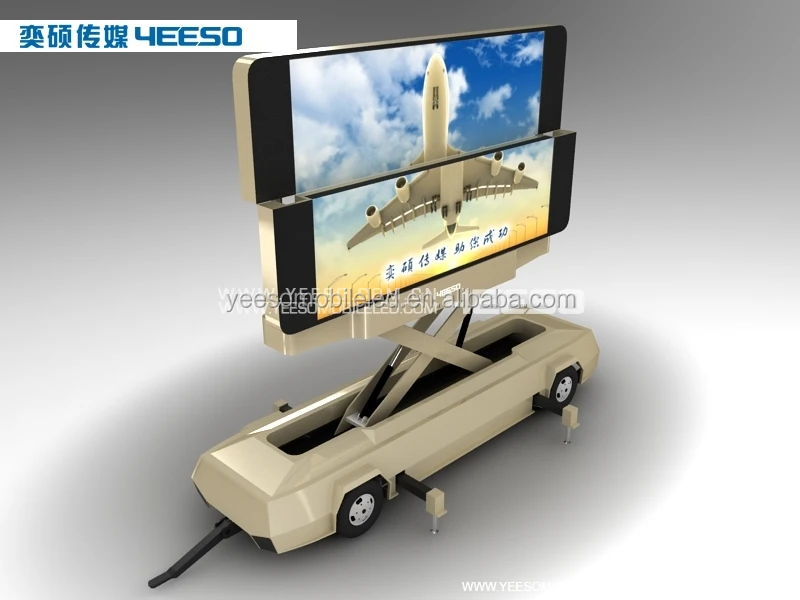 
Hot! Big trailer with LED display: YES-T12 for big events 