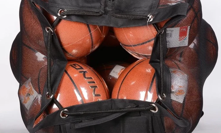 
Large Big School Eco-friendly gym football basketball rugby volleyball string backpack bag 